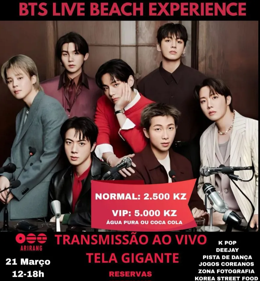 BTS ARIANG BEACH EXPERIENCE