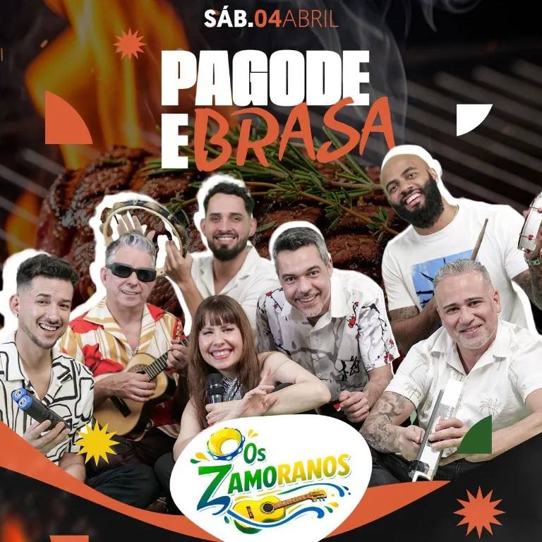 Pagode e brasa