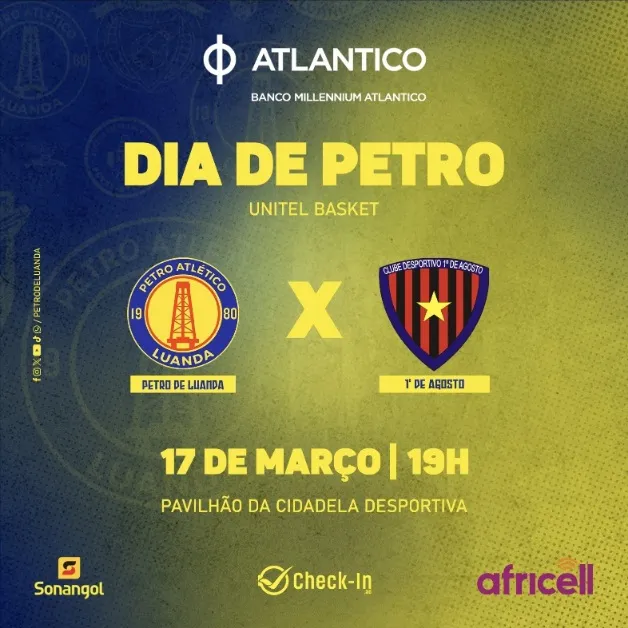 Petro de luanda vs 1 agosto | Basket