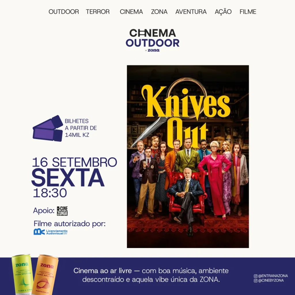 Cinema Outdoor by ZONA - Sessão 18h30