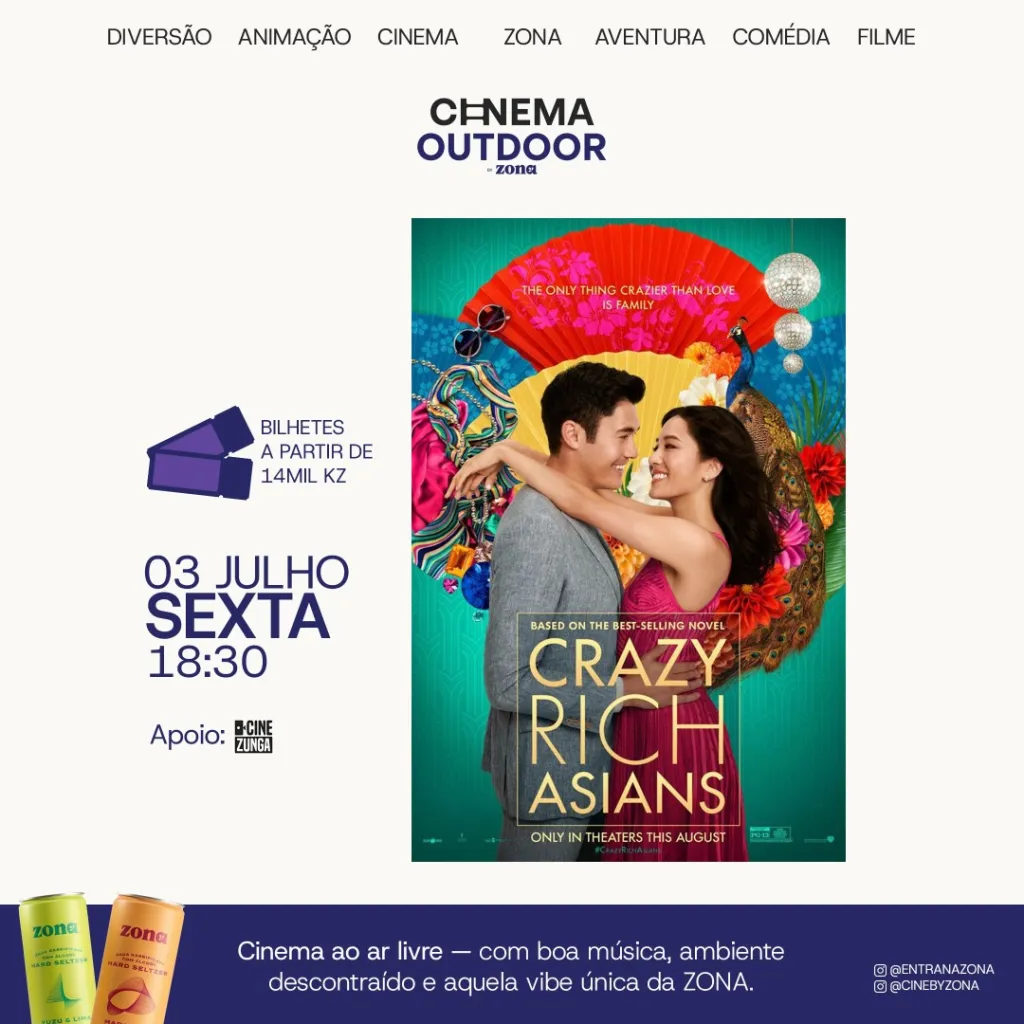 Cinema Outdoor by ZONA - Sessão 18h30