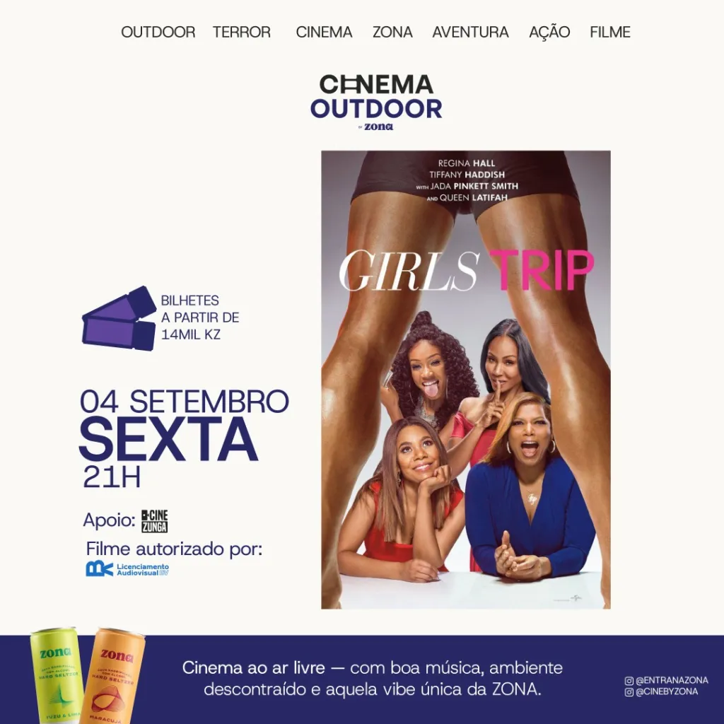 Cinema Outdoor by ZONA - Sessão 21h