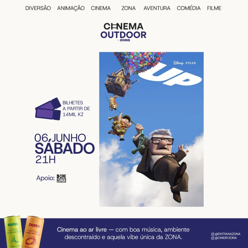 Cinema Outdoor by ZONA - Sessão 21h00