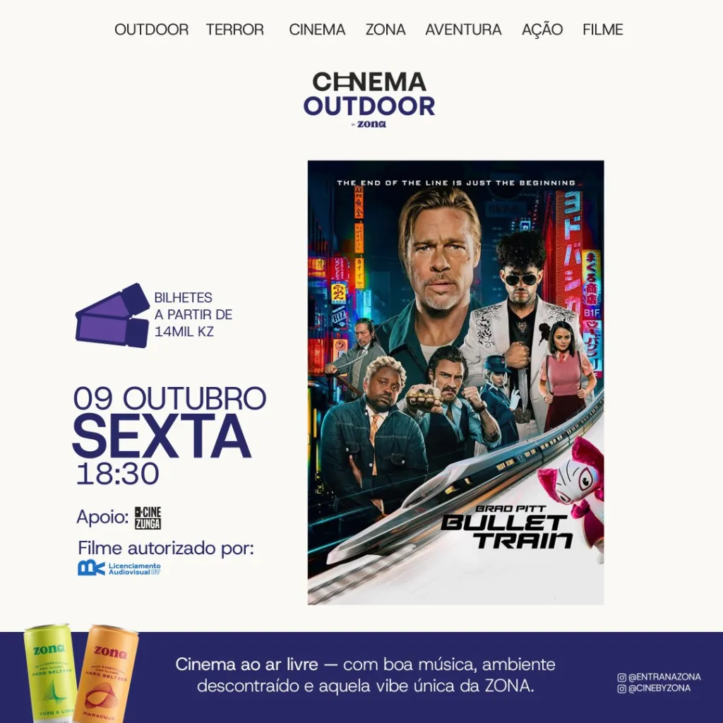 Cinema Outdoor by ZONA - Sessão 18h30