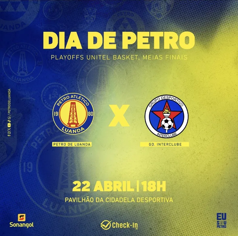 Petro de Luanda vs Interclube | Basket