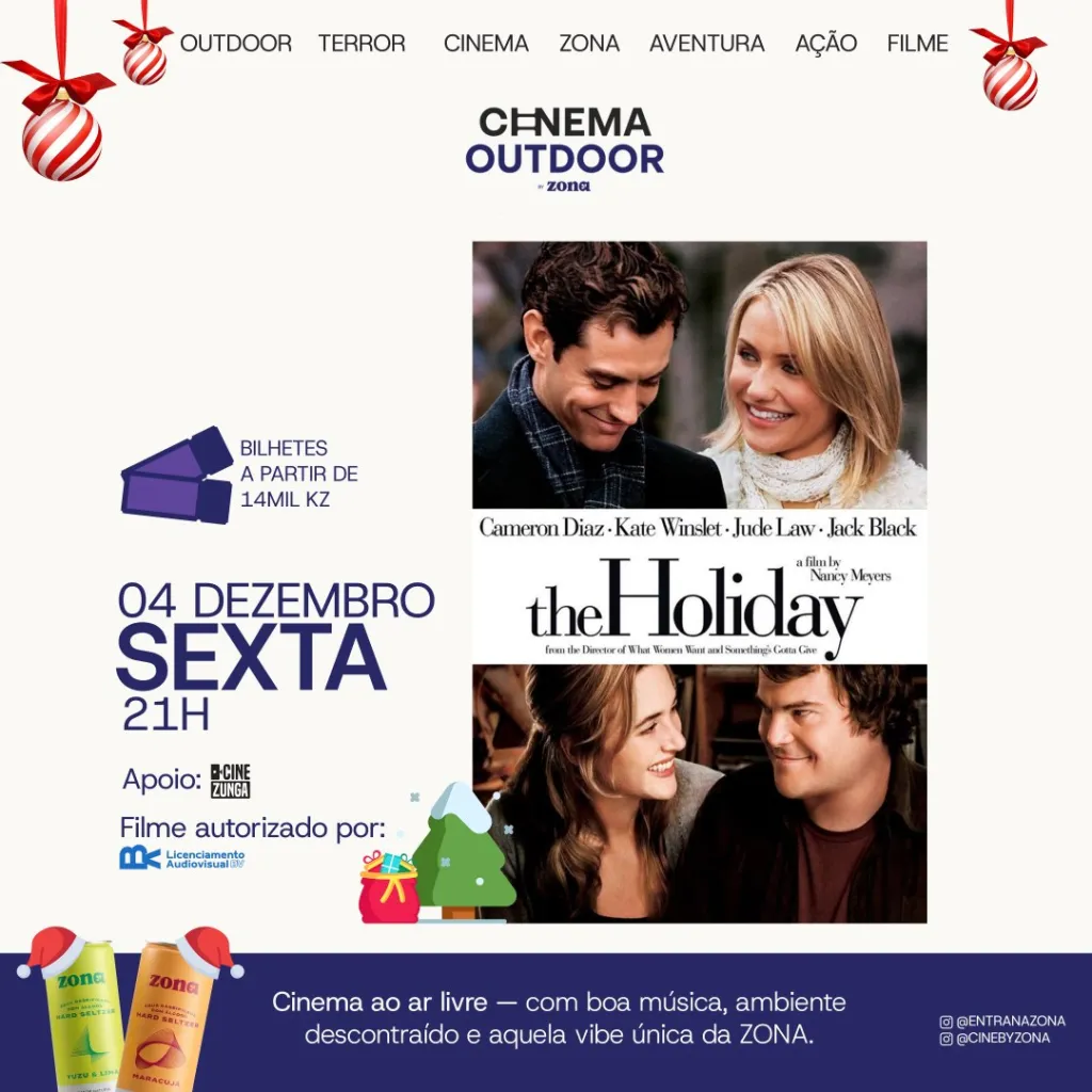 Cinema Outdoor by ZONA - Sessão 21h00