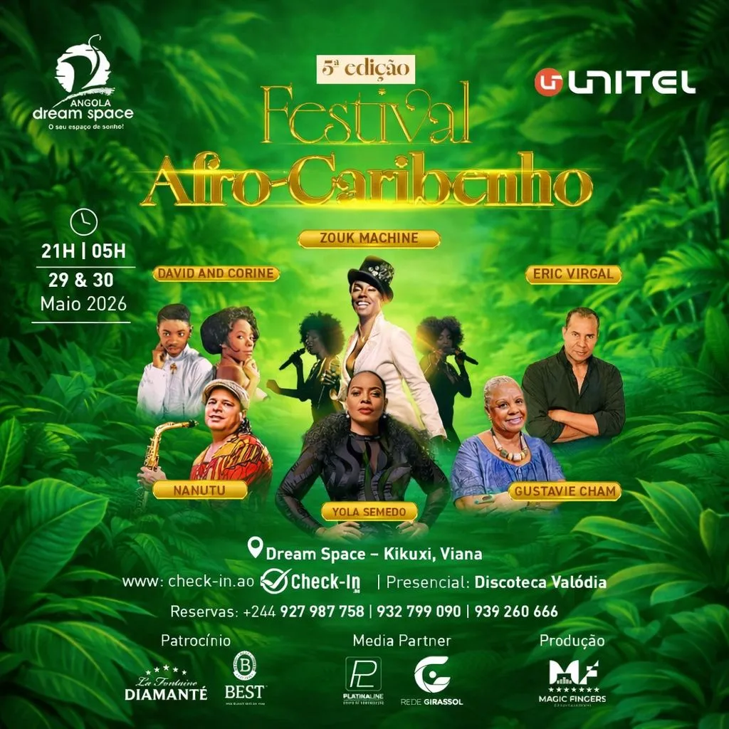 5º Festival Afro Caribenho - DIa 30 Maio
