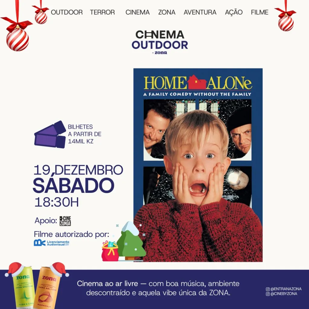 Cinema Outdoor by ZONA - Sessão 18h30
