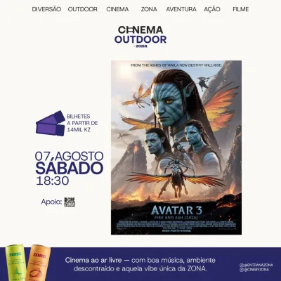 Cinema Outdoor by ZONA - Sessão 18h30