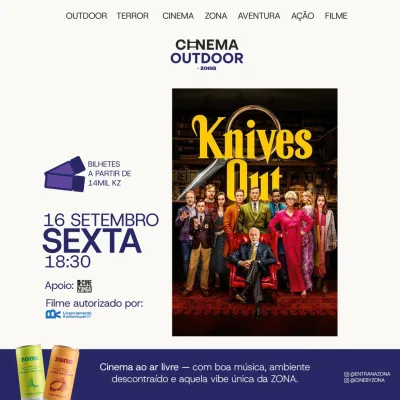 Cinema Outdoor by ZONA - Sessão 18h30