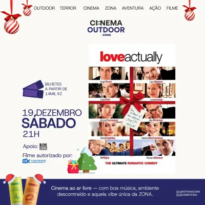 Cinema Outdoor by ZONA - Sessão 21h00