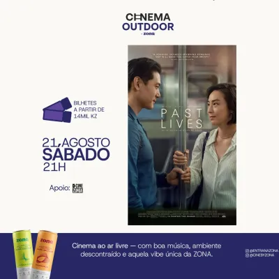 Cinema Outdoor by ZONA - Sessão 21h00
