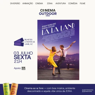 Cinema Outdoor by ZONA - Sessão 21h00
