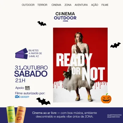 Cinema Outdoor by ZONA - Sessão 21h00