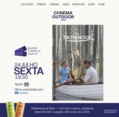 Cinema Outdoor by ZONA - Sessão 18h30