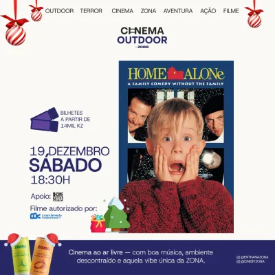 Cinema Outdoor by ZONA - Sessão 18h30