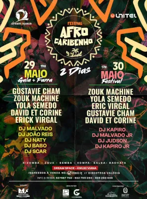 5º Festival Afro Caribenho - DIa 29 Maio