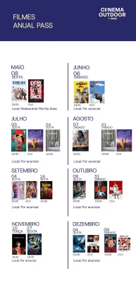 Cinema Outdoor by ZONA - Anual Pass