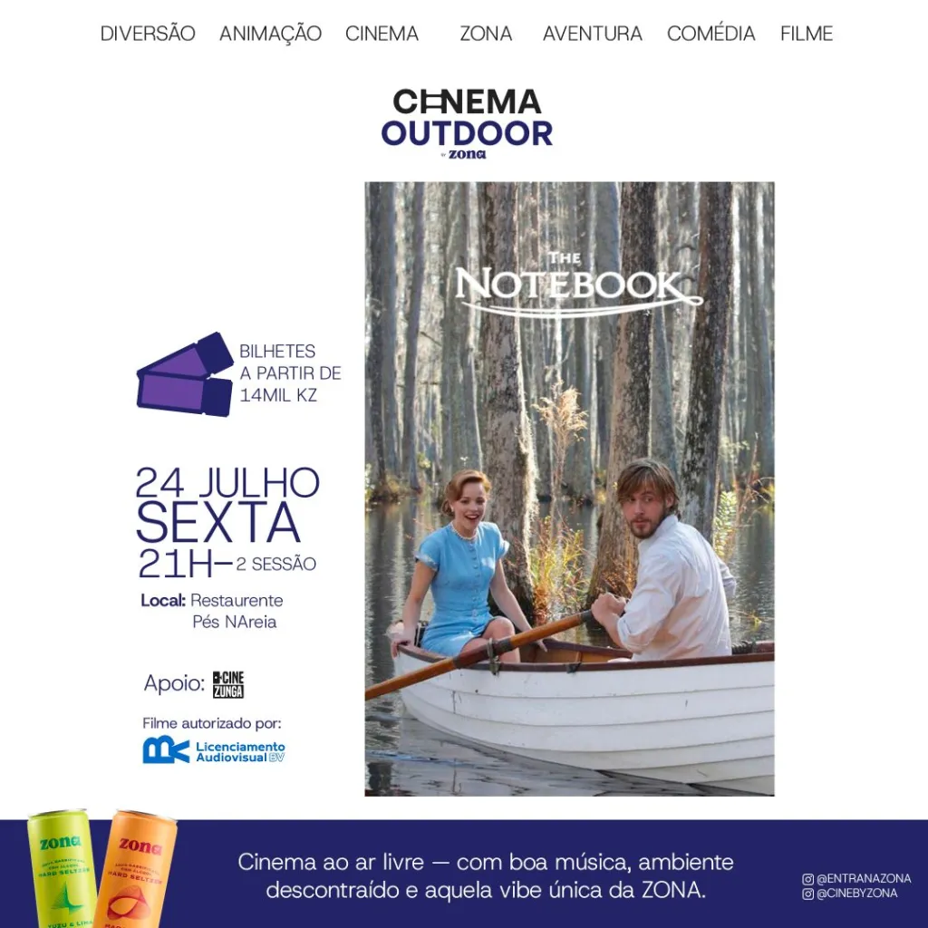 Cinema Outdoor by ZONA - Sessão 21h