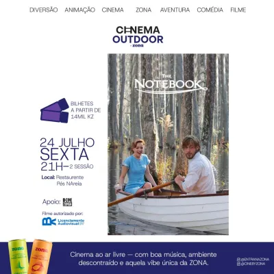 Cinema Outdoor by ZONA - Sessão 21h