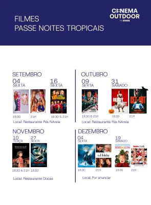 Cinema Outdoor by ZONA - Pass Noites Tropicais