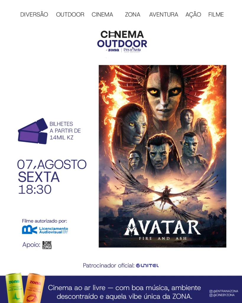 Cinema Outdoor by ZONA - Sessão 18h30
