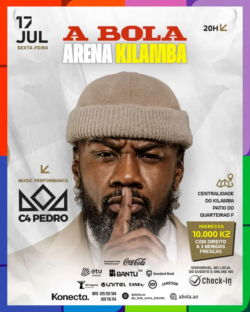 C4 Pedro Live A BOLA Arena Kilamba