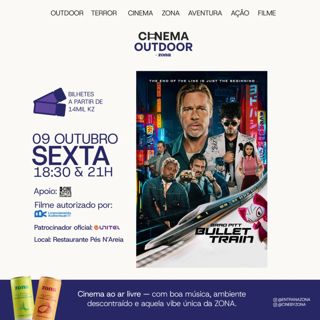 Cinema Outdoor by ZONA - Sessão 21h00