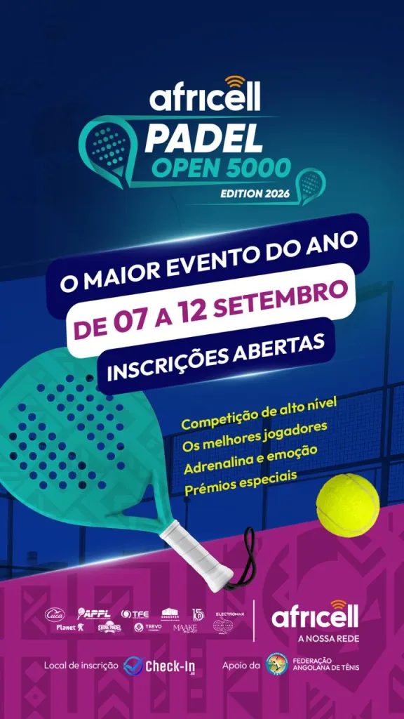 Cartaz Africell Padel Open