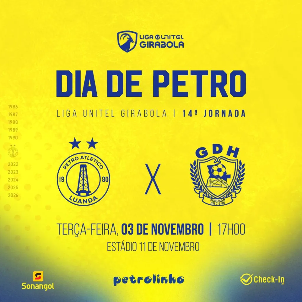 Petro de Luanda vs Grupo Desportivo Hulia
