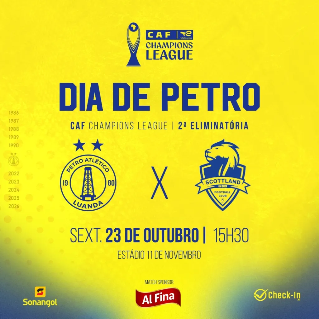 Petro de Luanda vs Scottland